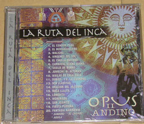 Opus I I Andino La Ruta Del Inca Cd Nuevo Sellado / Kktus