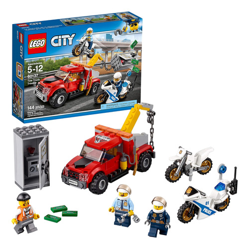 Set Juguete De Construcción Lego City Tow Truck Police 60137