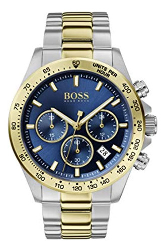 Reloj Boss Negro De Cuarzo Para Hombre Con Correa De Acero I