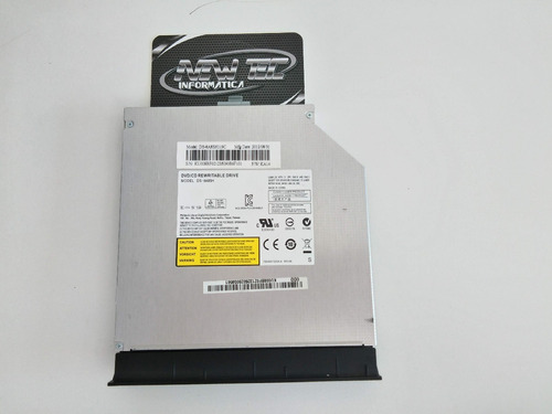 Gravador De Dvd P/ Not. Gateway Ne56r19b