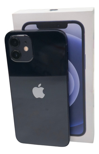 Apple Iphone 12 Negro 128gb Pila 99 Liberado Con Caja Negro (Usado)