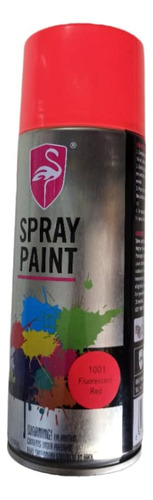 Spray Pintura Fluorescente Roja F056-1001