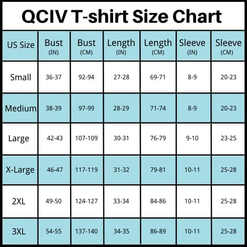 Qciv Camiseta De Vaqueros Para Hombre, Camiseta Gráfica De V