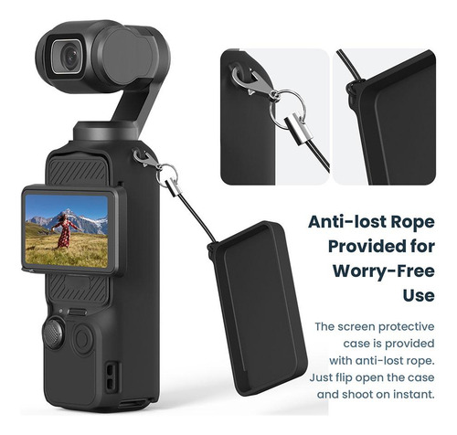 Funda Protectora De Silicona Para Cámara Deportiva Dji Osmo
