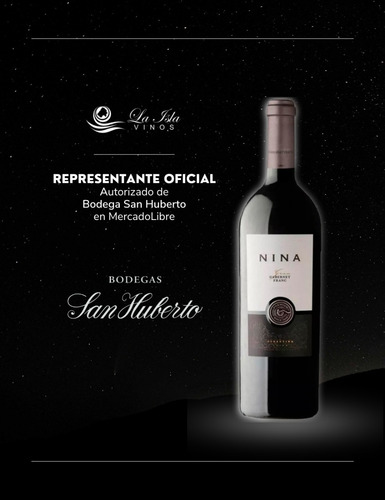 Imagen 2 de 10 de Vino Nina Gran Cabernet Franc Caja X 6 X 750ml. --