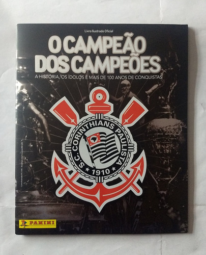 Álbum Corinthians - Completo - Figurinhas Coladas (Usado)