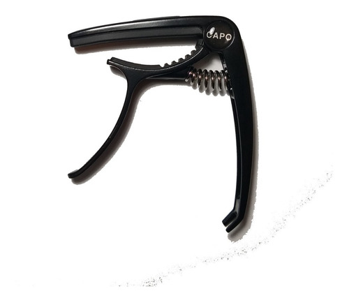 Cejilla Para Guitarra Eléctrica - Acústica Con Porta Uñeta