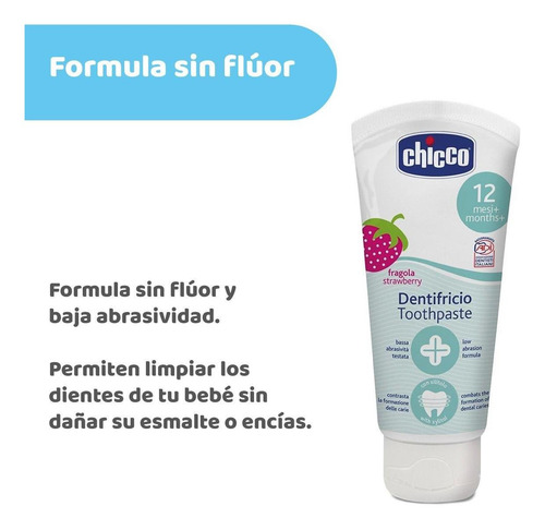 Imagen 4 de 5 de Chicco Set De Cuidado Oral, Color Azul