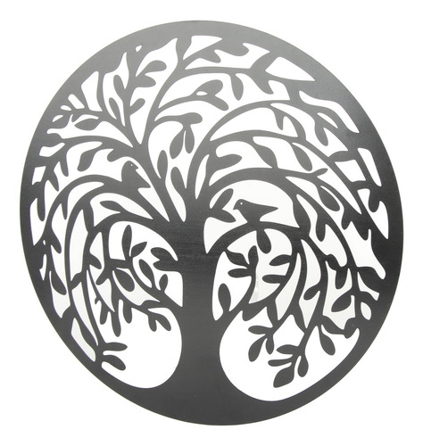 Decoración De Pared Con Forma De Árbol De La Vida, De Hierro