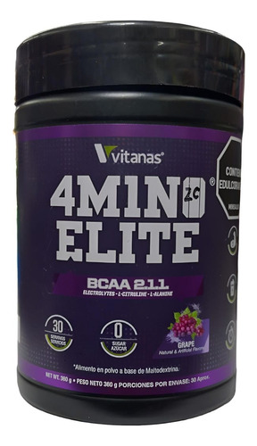 Amino Elite Bcaas 30 Servicios - g a $361