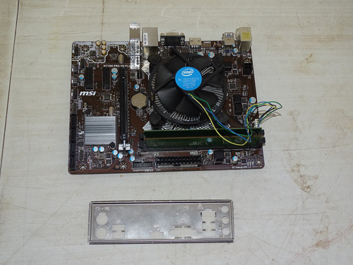 Kit Placa Madre Msi H110m Pro-vh Plus I3-7ma 8gb Ddr4 (Reacondicionado)