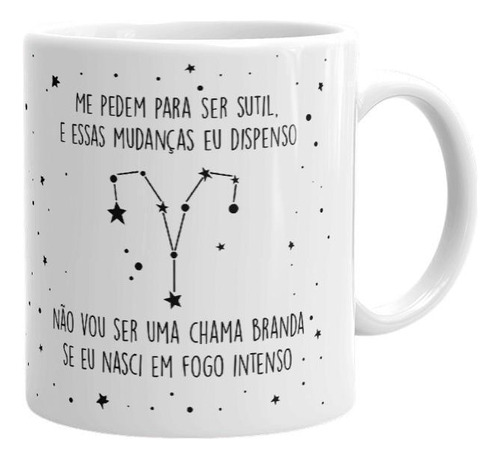 Caneca Ela É De Aries