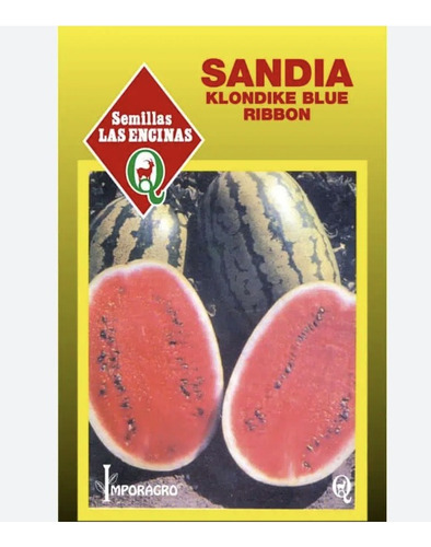 Semillas Certificadas Fruta Sandia Klondike Blue Huerto