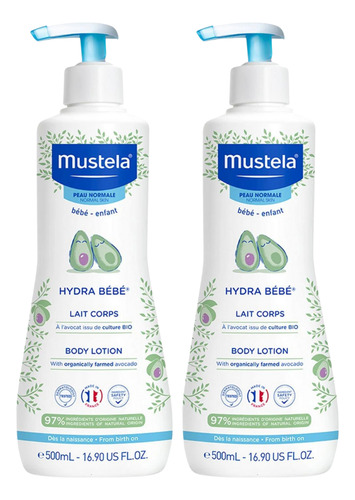 Kit Com 2 Gel Lavante Stelatopia 500ml - Mustela