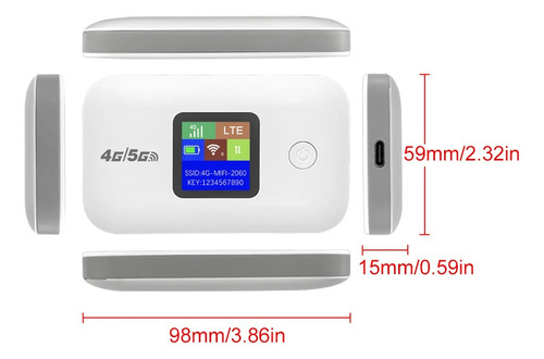 Enrutador A8 4g Lte Inalámbrico Wifi, Módem Portátil, 3000 M