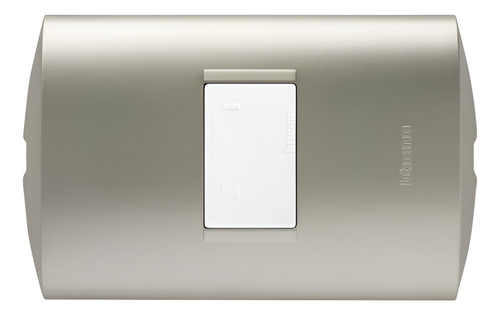 Interruptor Simple Modus Style 9/24 10a 250v Blanco/perla