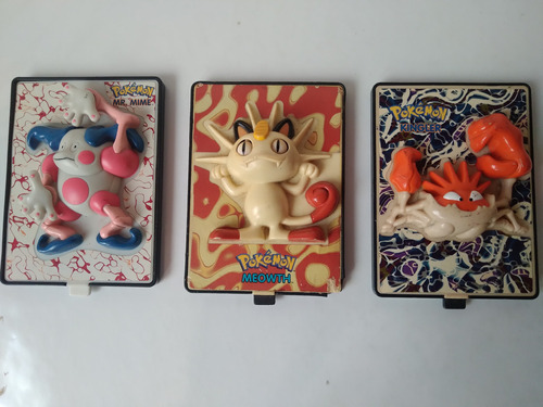 Figuras De Pokemon 2000 - Power Cards - Burger King
