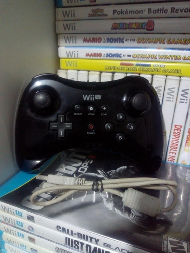 Nintendo Wii U Pro Controller Original Modelo Wup 005 Wiiu