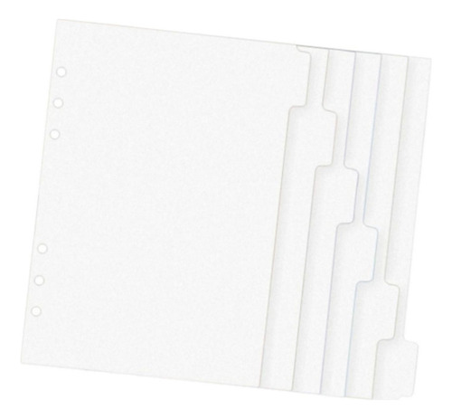 Carpeta De 6 Hojas, Separadores De Cuaderno De Bolsillo, A7