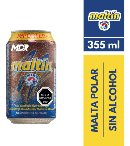 Malta Maltin Polar 355ml X24 Und | Mdr