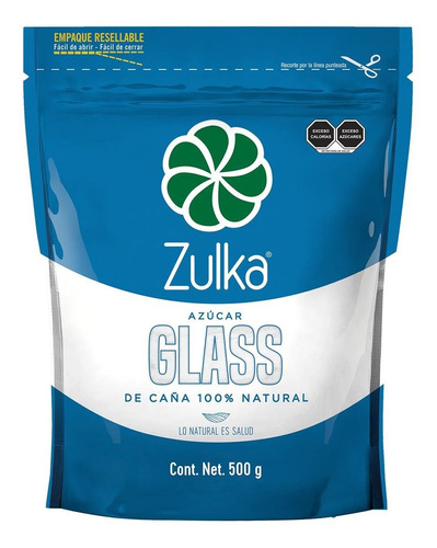 Azúcar Zulka Glass 500g