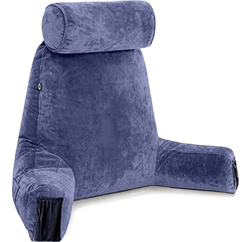 Husband Pillow Medium Dark Blue, Respaldo Para Niños, Adoles