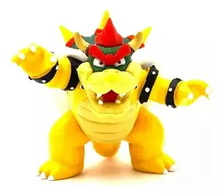 Bowser Muñeco Pvc Figura Mario Bros Nintendo