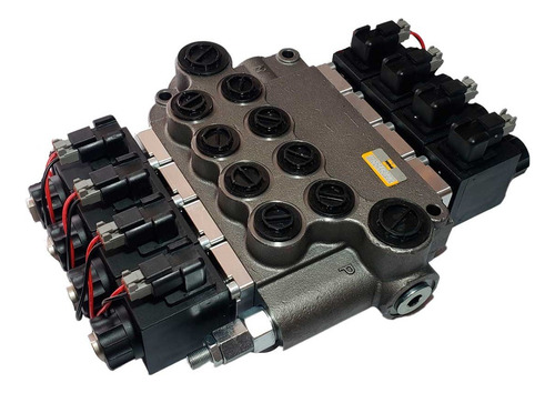 Comando Hidraulico Monobloco 80l - 4 Vias - Eletrico Dc 12v