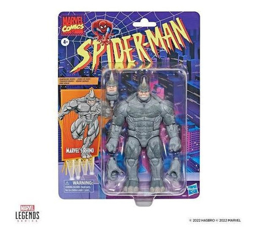 Figura Rhino Retro Marvel Legends