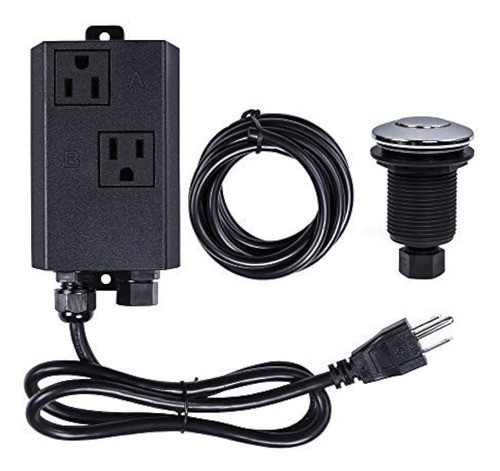 Interruptor De Aire De Triturador De Basura Acero Inox 2 In