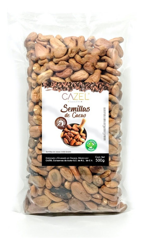 Semilla Grano De Cacao Oaxaca 100% Orgánico Criollo 500g