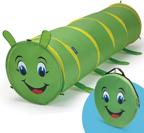 Lullaby Toys Kids Caterpillar Play Tunnel