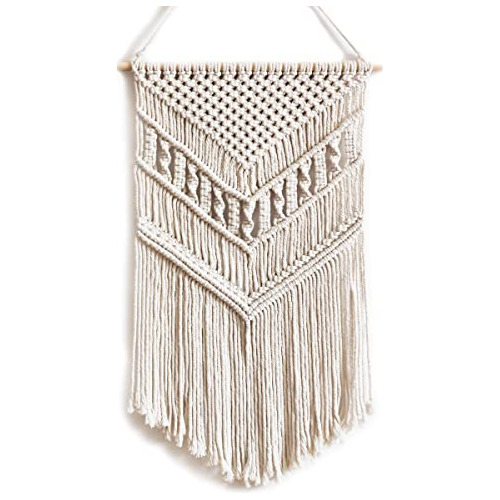 Tapiz De Macramé Boho, Decoración De Pared Tejida De ...