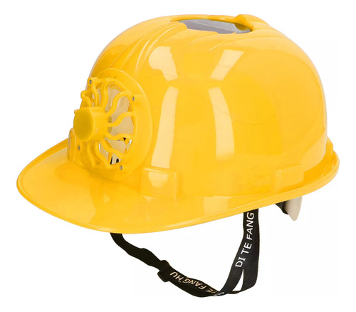 Casco Con Gorra De Seguridad Con Ventilador Solar Transpirab