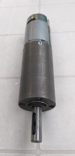 Imagen 2 de 4 de Motorreductor Caja Motor Reductor 12v 24v Eje 10mm