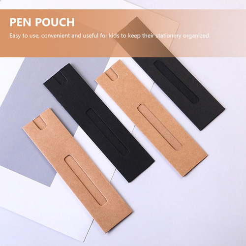 Bolsa De Papel Plegable Para Bolígrafos, 30 Unidades, Fundas