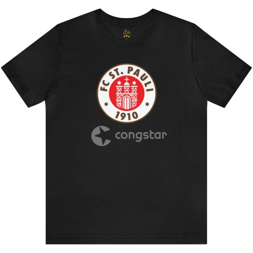 Remeras Algodon Peinado St Pauli De Alemania Casual 