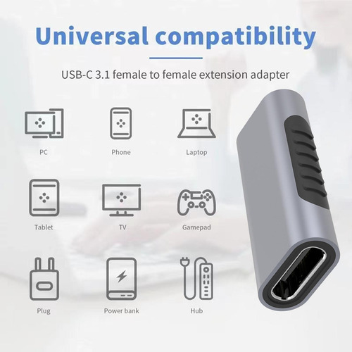 Adaptador Usb C A Usb C Adaptador Usb Tipo C Adaptador De Tr