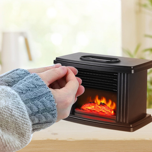 Calentador De Chimenea De Estilo Europeo, Ventilador, Sala D