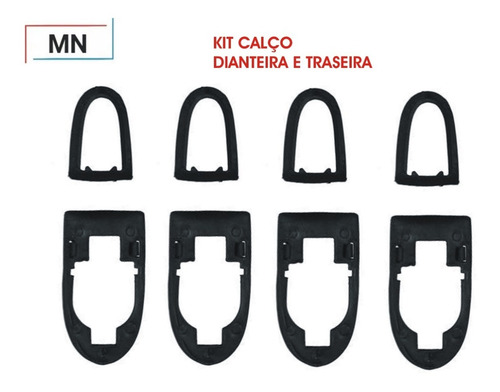 Kit Calço Maçaneta Externa Porta Diant Tras Palio Siena Stra