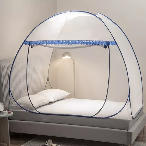 Mosquiteiro Dobrável Para Cama De Solteiro, Mosquiteiro Para