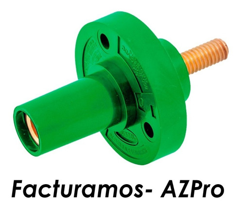 Conector Camlock Mini Tornillo Hembra 150 Amperes Amp Hbl15frs Hubbell Facturamos