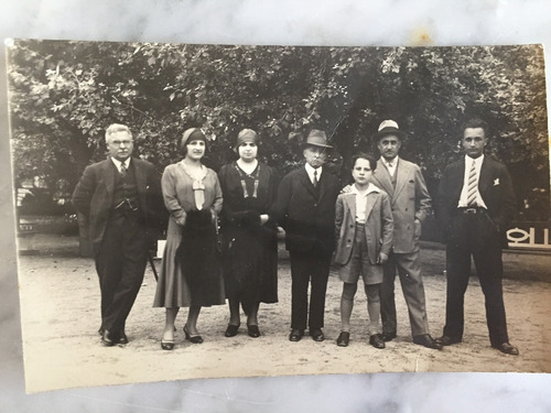Foto-postal Familia Española Ca. 1920 (Usado)