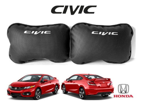 Par Cojines Asiento Honda Civic Coupe 2012 A 2015 Rb