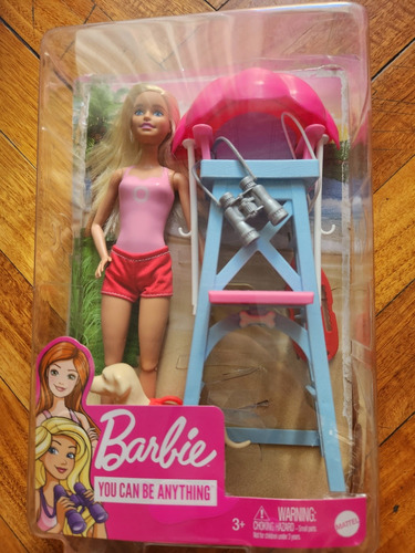 Muñeca Barbie Guardavidas, La Caja Esta Abierta Pero Intacta