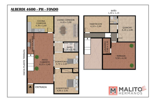 Venta Ph 4 Ambientes Con Patio Y Terraza En Parque Avellaneda