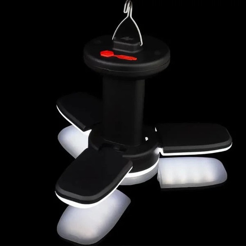 Lampião Lanterna Led Portátil Recarregável Camping 6 Ajustes 110v/220v