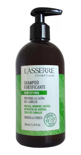 Shampoo Fortificante 350 Ml Anticaída, Ortiga Sin Sal