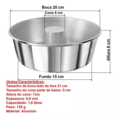 Forma de bolo nº 20