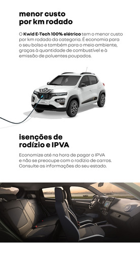 Renault Kwid 27 KW E-TECH ELÉTRICO